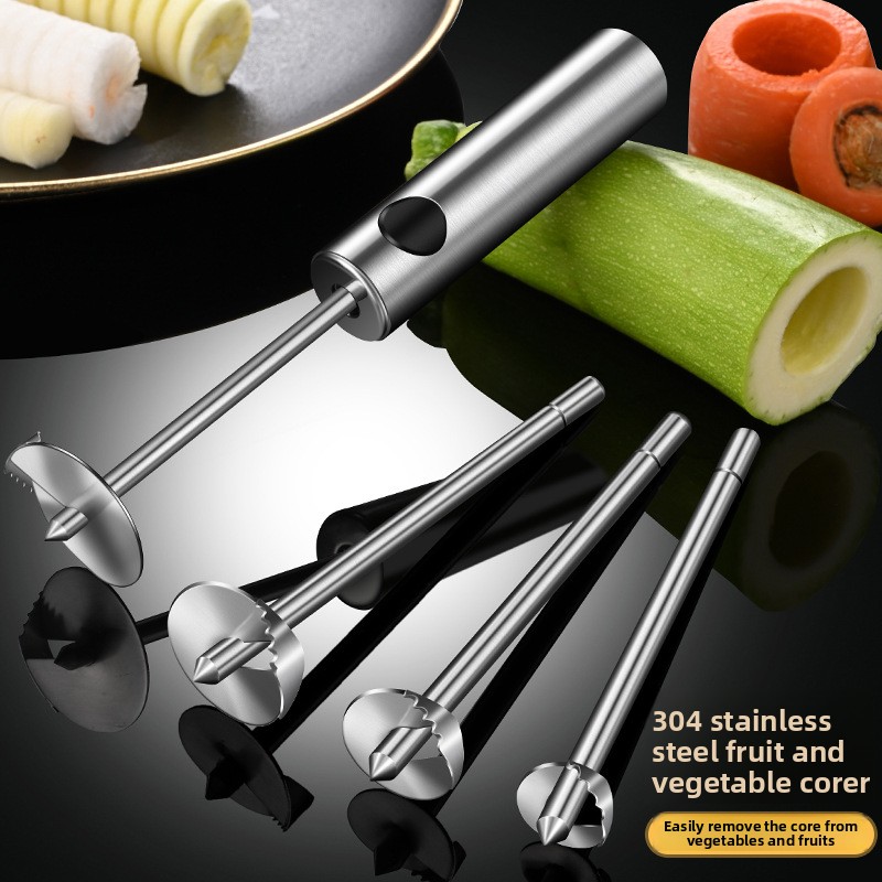 Kitchen Gadgets Tools - 1セットキッチンガジェット野菜ドリル掘削器調理器具野菜スパイラルカッタースパイラライザー創造的なキッチンアクセサリー