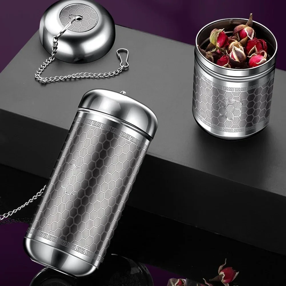 Kitchen Gadgets Pakistan - 304ステンレス鋼製茶こし、茶葉フィルター、スパイスティーボールストレーナー、ハーブフィルター、キッチン茶器アクセサリー、キッチンガジェット