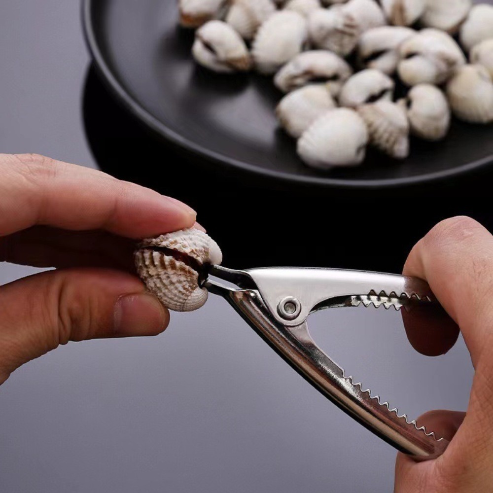 Kitchen Gadgets Names - 新しいクリエイティブな牡蠣開きクランプ、錆びないステンレス鋼のカニ開き器、実用的な省力キッチンガジェット
