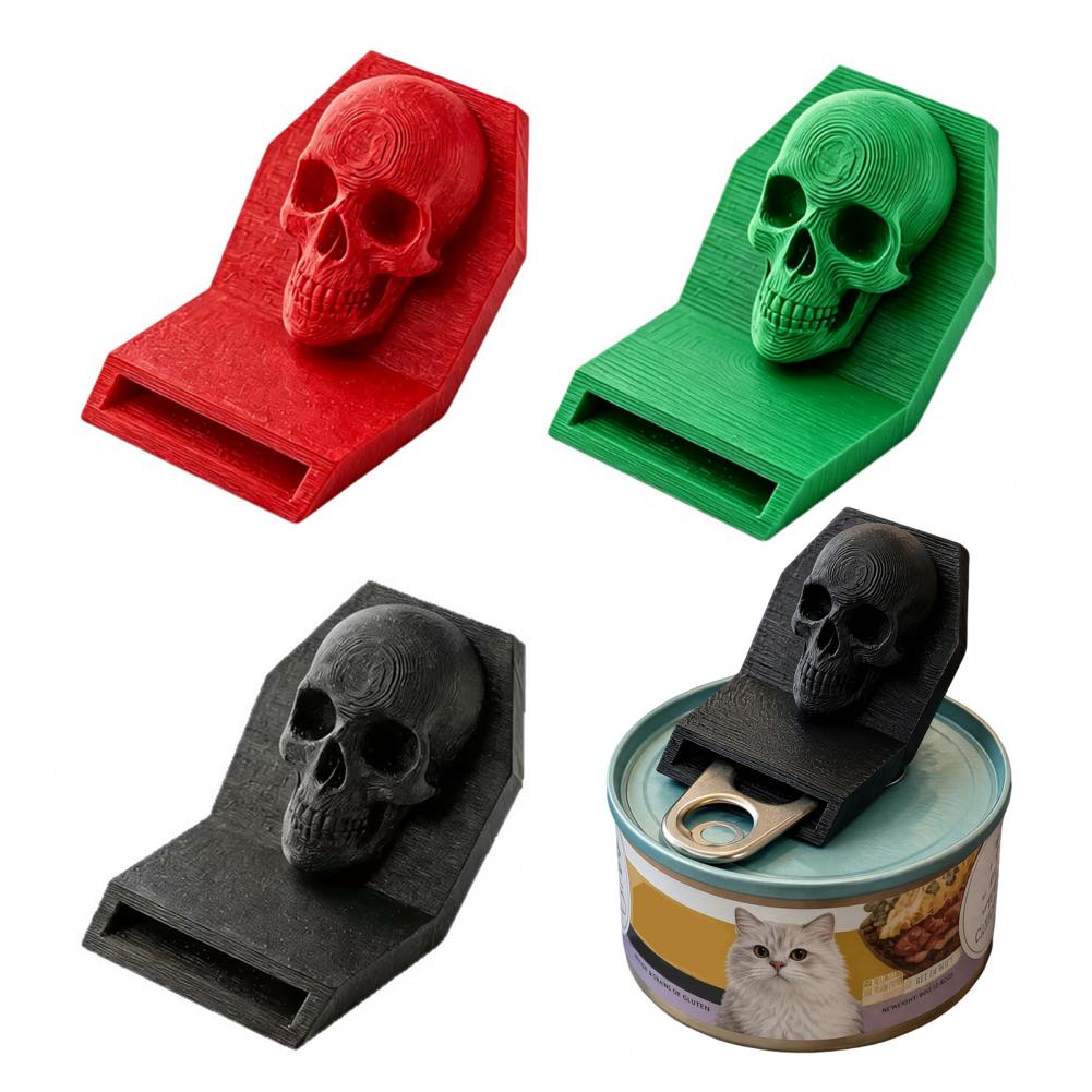 Kitchen Gadgets To 3D Print - 手動オープナー ゴシックスカルオープナー 3Dプリントキッチンツール プルタブオープナー ガジェット トレンディなギフトアクセサリー