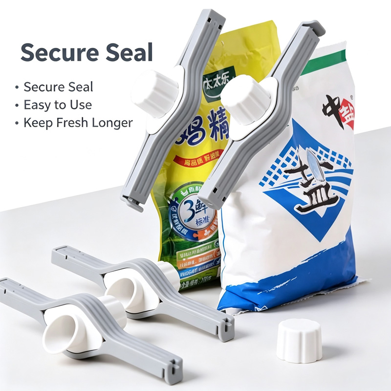 キッチン収納食品スナックシーリングバッグクリップ粉ミルク塩ス - Kitchen Gadgets Pakistan のレビューと価格