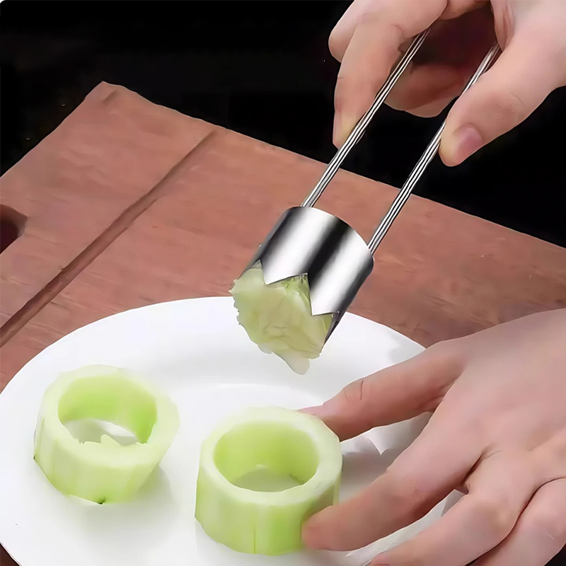 ステンレス鋼フルーツコアリムーバーアップル梨ピーマンピッター - Kitchen Gadgets Tools のレビューと価格