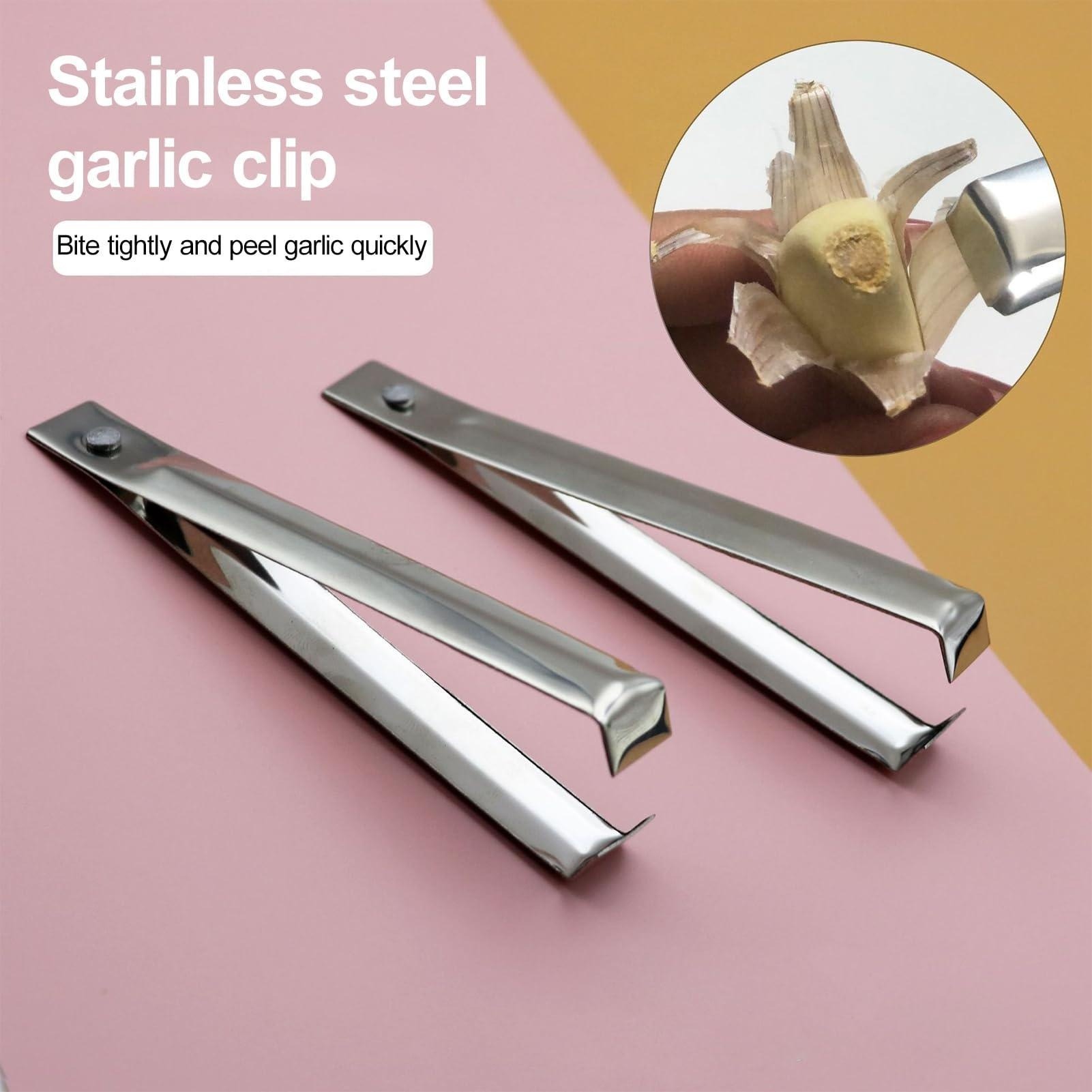 1個入りキッチンガーリックピーラーと魚骨ピンセットセット - - Kitchen Gadgets Pakistan のレビューと価格