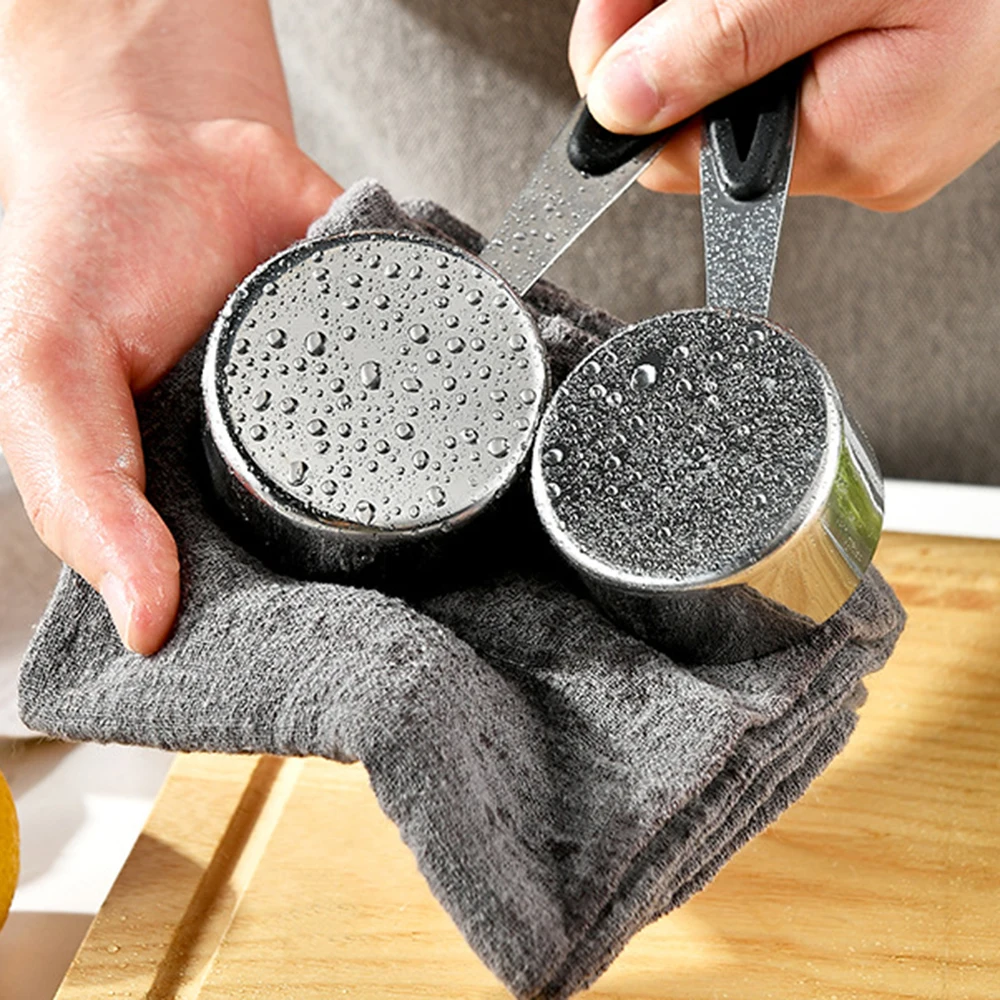 5/10 個ステンレス鋼計量カップとスプーンセットキッチンア - Kitchen Gadgets Pakistan のレビューと価格