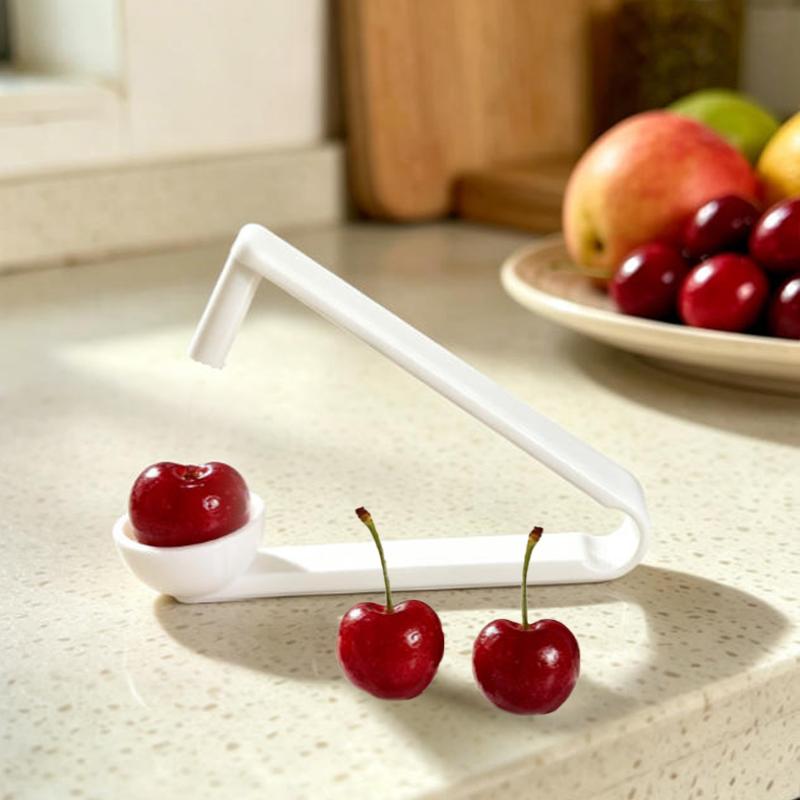 3Dプリント製チェリーピッター 簡単操作 果物種抜き器 チェ - Kitchen Gadgets To 3D Print のレビューと価格