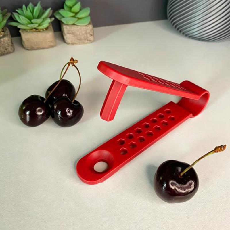 3Dプリントされたチェリーピッター、使いやすいフルーツコアラ - Kitchen Gadgets To 3D Print のレビューと価格