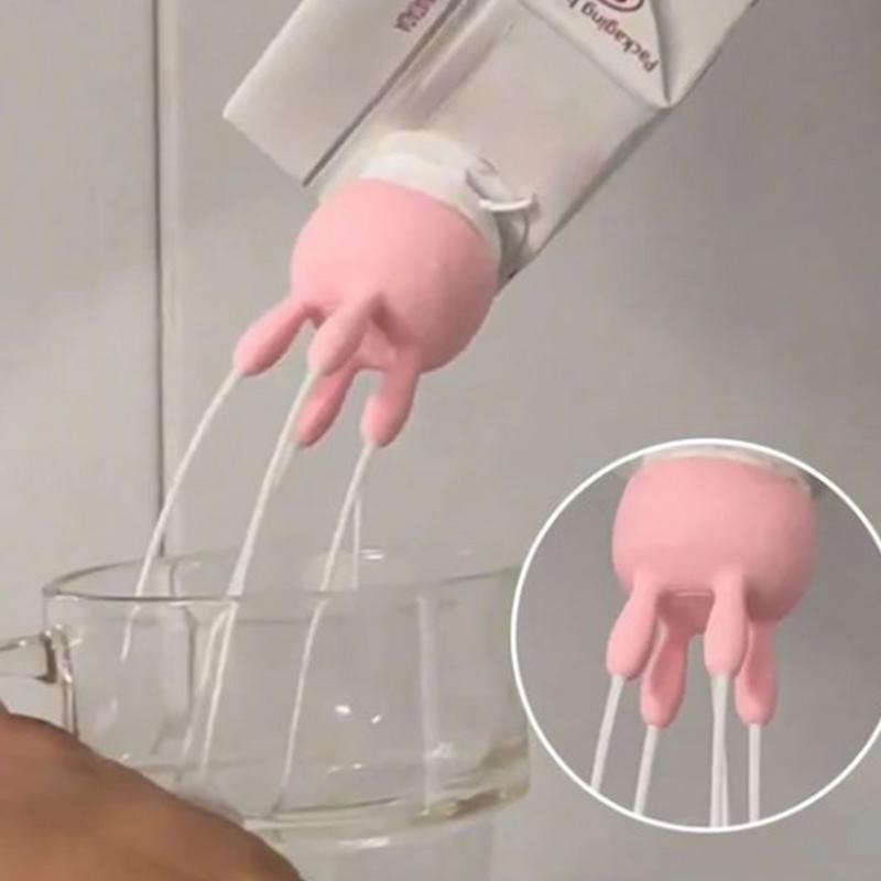 再利用可能な漫画のミルクボトルキャップ,飲用ボトル,ミルクデ - Kitchen Gadgets To 3D Print のレビューと価格
