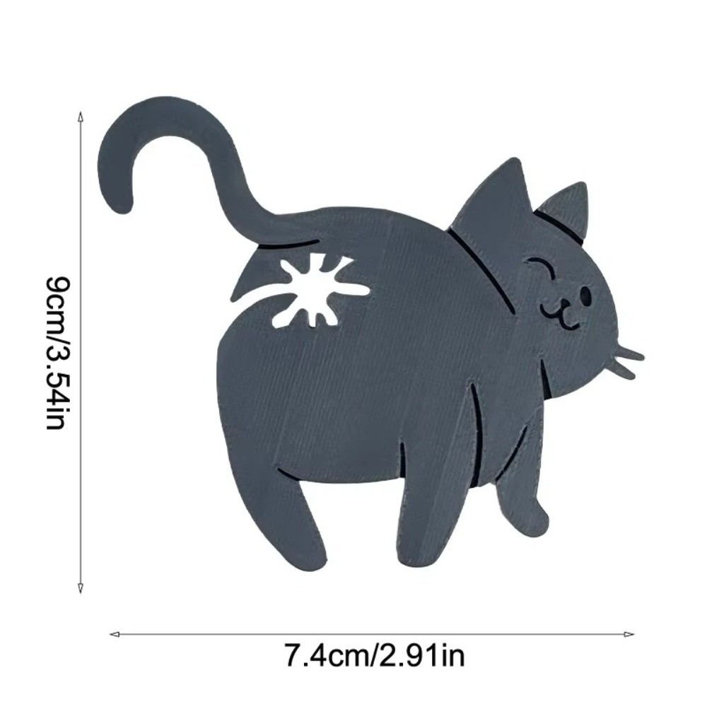 可愛い3Dプリントパン袋クリップ猫のお尻キッチンガジェットス - Kitchen Gadgets To 3D Print のレビューと価格