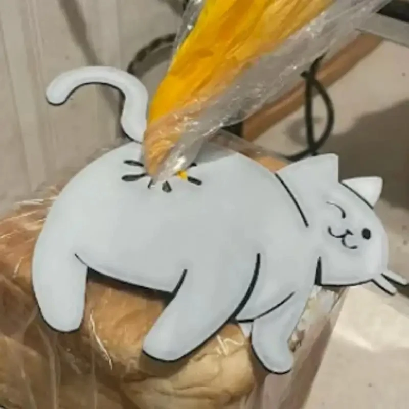 クリエイティブな3Dプリント猫のお尻型パンクリップ、面白いノ - Kitchen Gadgets To 3D Print のレビューと価格