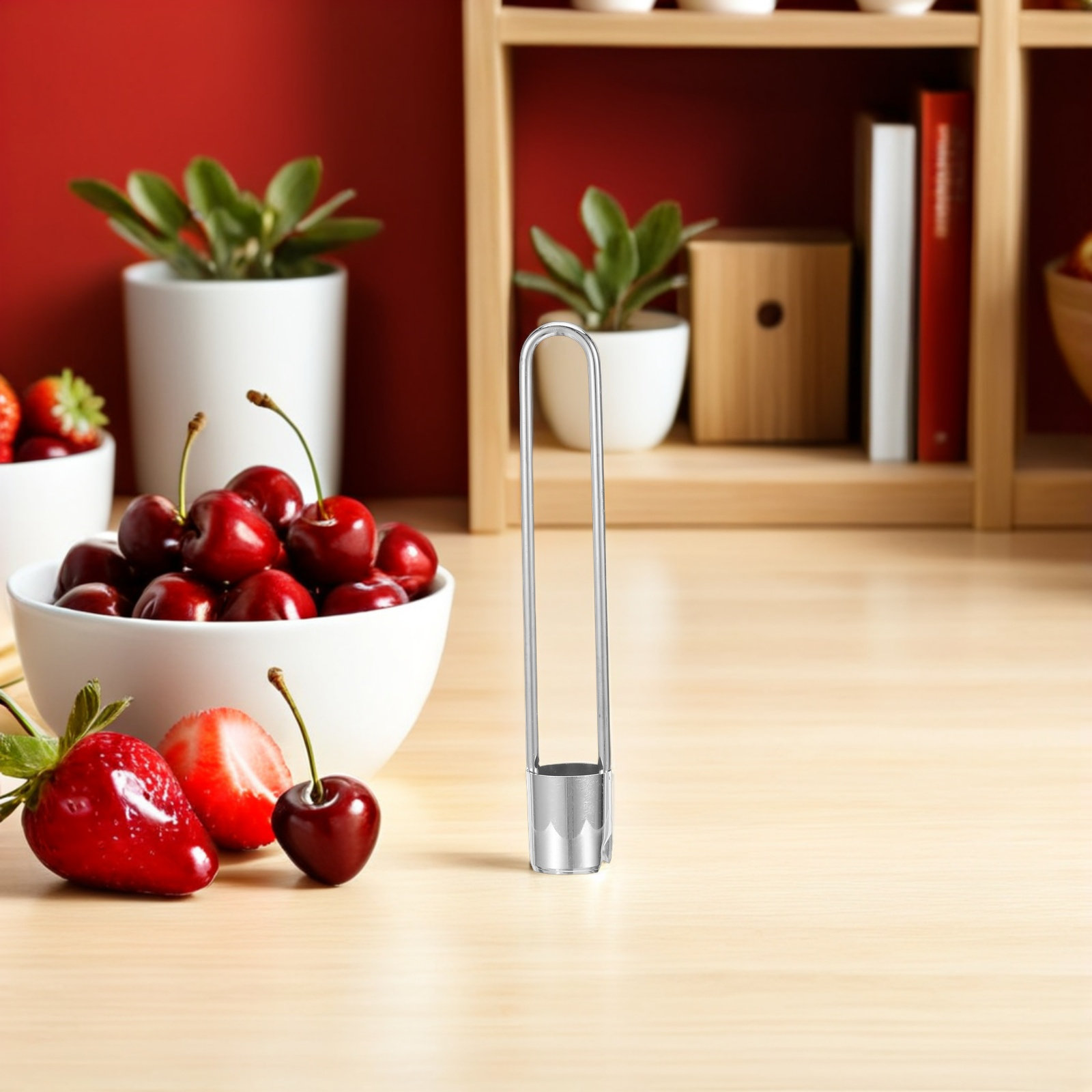 4個入りステンレス製コアラーセット、効率的な果物・野菜の芯抜 - Kitchen Gadgets Tools のレビューと価格