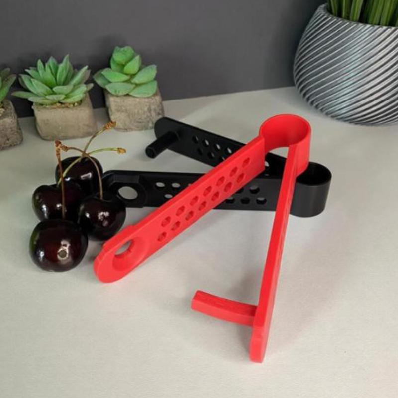 3Dプリントされたチェリーピッター、使いやすいフルーツコアラ - Kitchen Gadgets To 3D Print のレビューと価格