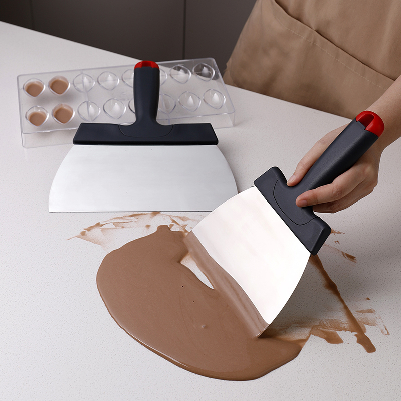 ステンレス鋼生地スクレーパーコーティングスパチュラチョコレー - Healthy Kitchen Gadgets のレビューと価格