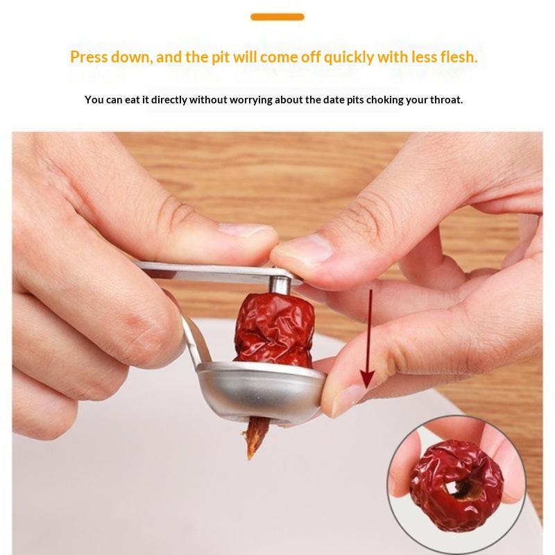 ステンレス製の赤いナツメ種抜きツール – 種抜き器キッチンガ - Kitchen Gadgets Tools のレビューと価格
