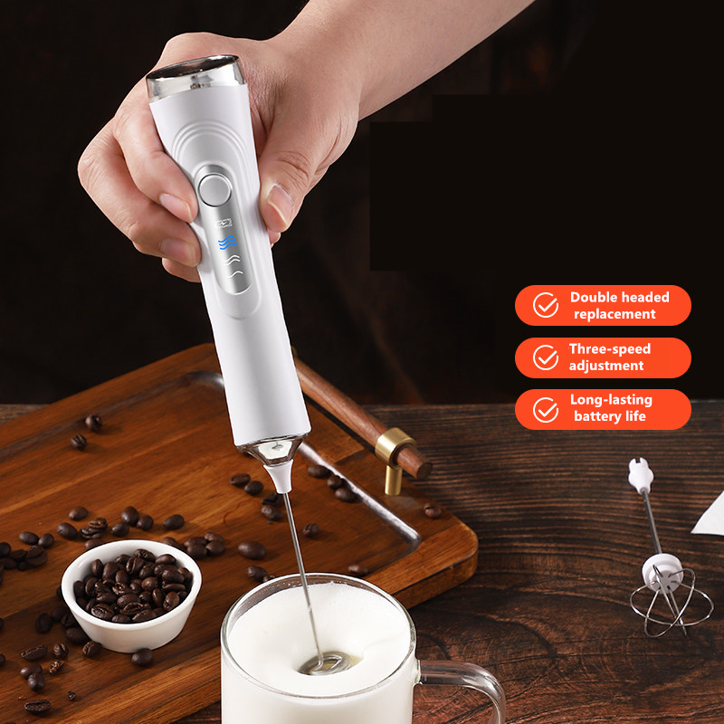 ワイヤレス電動ミルク泡立て器と卵ビーター、タイプC 3段階速 - Healthy Kitchen Gadgets のレビューと価格