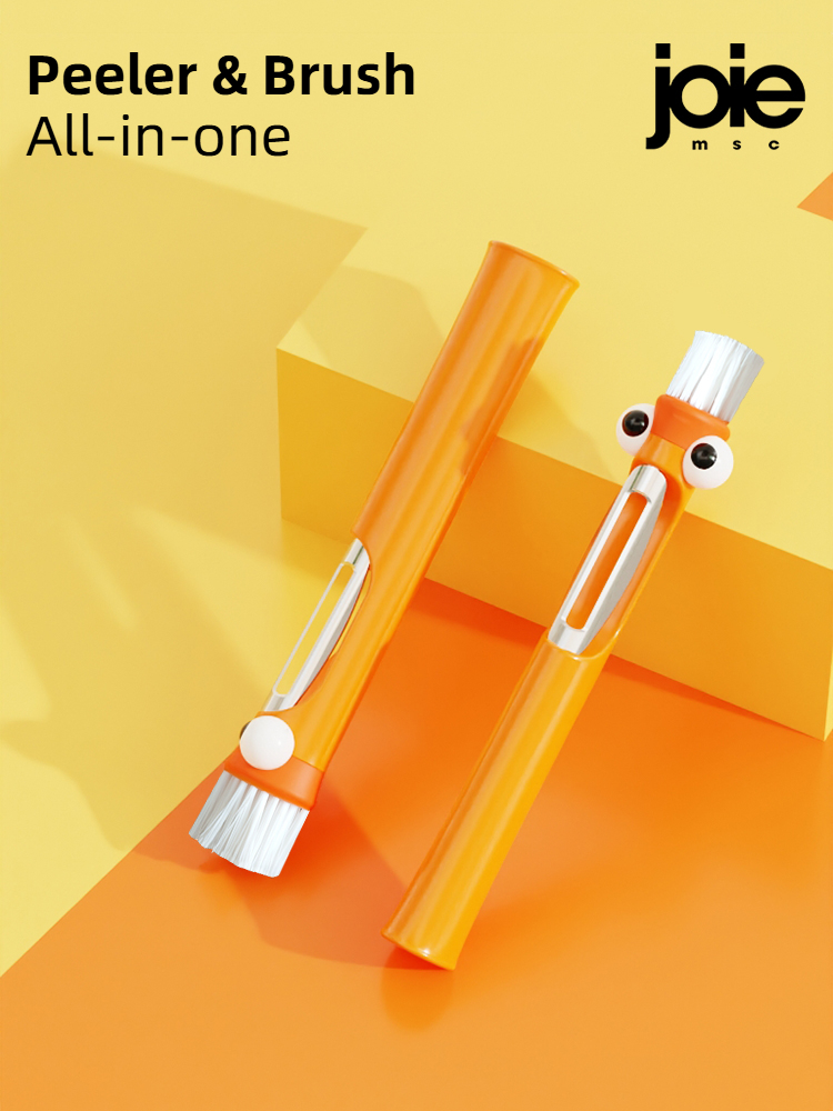 ジョイピーラー＆ブラシ多機能果物野菜ピーラー＆クリーニングブ - Kitchen Gadgets Joie のレビューと価格