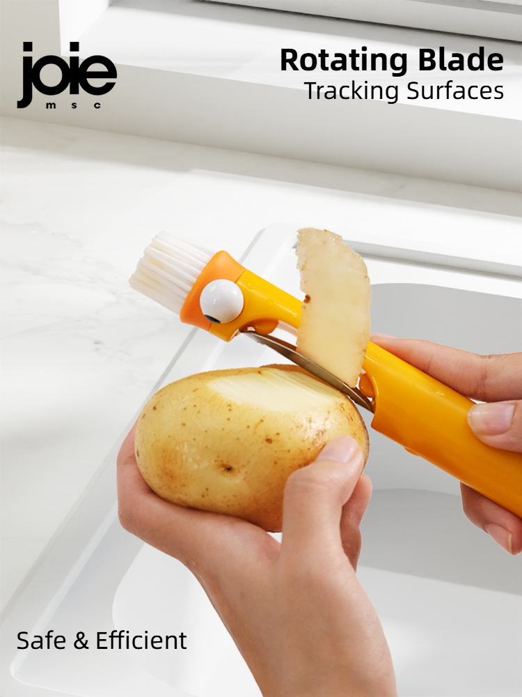 ジョイピーラー＆ブラシ多機能果物野菜ピーラー＆クリーニングブ - Kitchen Gadgets Joie のレビューと価格