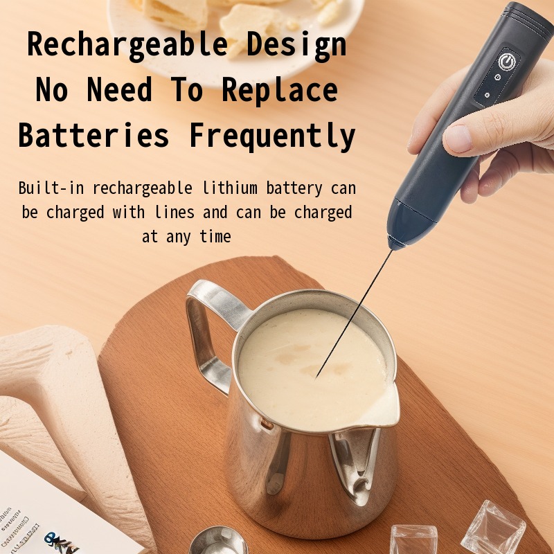 電動ミルク泡立て器 + エッグビーター ワイヤレス Type - Healthy Kitchen Gadgets のレビューと価格