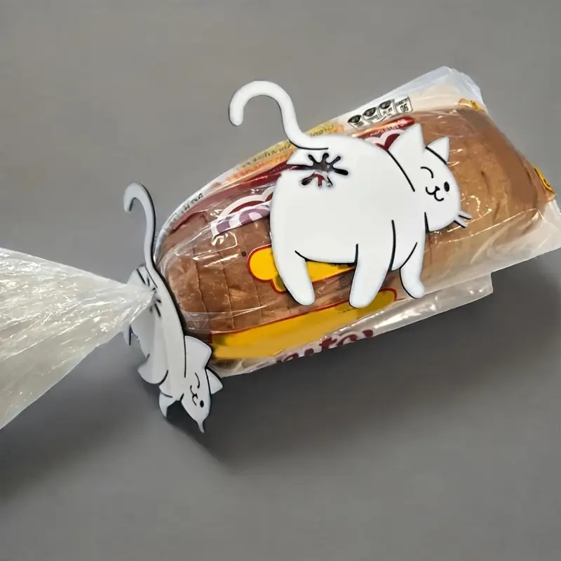面白い猫のお尻バッグクリップ2個、チップや食品袋を密封するた - Kitchen Gadgets To 3D Print のレビューと価格